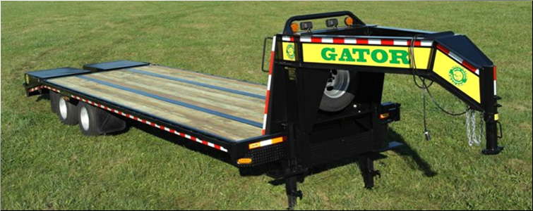 GOOSENECK TRAILER 30ft tandem dual - all heavy-duty equipment trailers special priced  Lee County, North Carolina