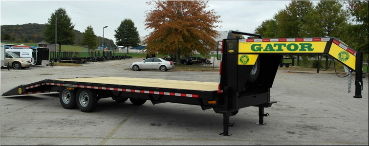 Gooseneck flat bed trailer for sale14k  Lee County,  North Carolina